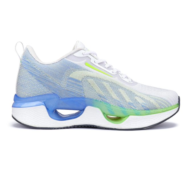 Lightweight Sports Running Shoes For Men White-9062 - Image 2