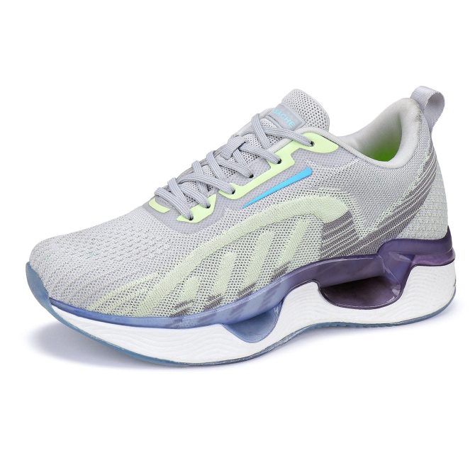 Lightweight Sports Running Shoes For Men Grey-9061 - Image 3