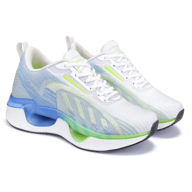 Lightweight Sports Running Shoes For Men White-9062