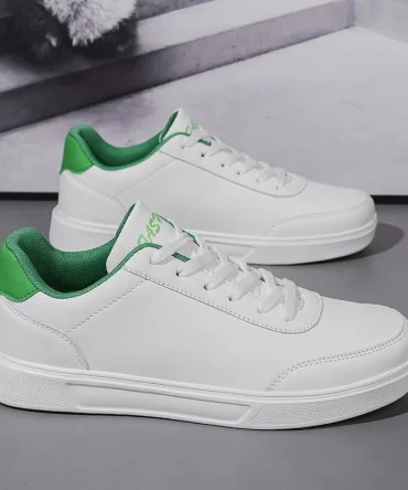 Men White Shoes Couple Casual Skateboard Shoes Comfortable Sneakers Lightweight Walking Women Tenis Shoes