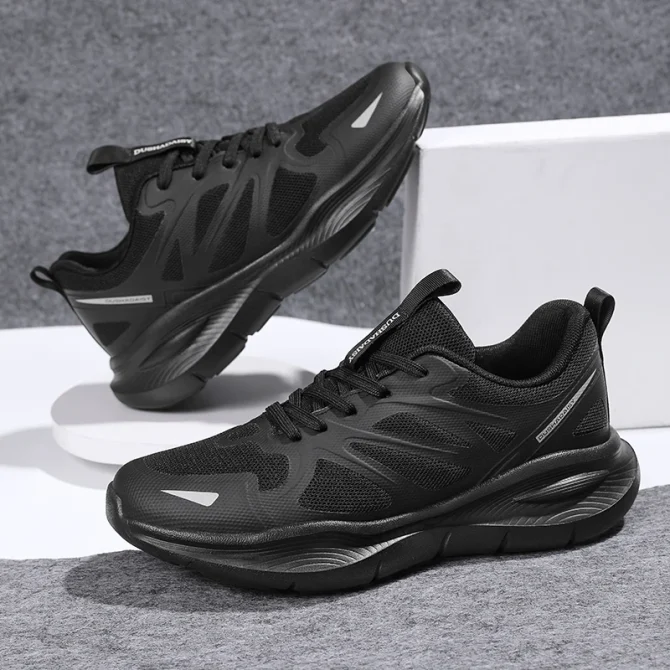 Running Shoes Lightweight Men Women Fashion Sneakers Original Trainer Breathable EVA Elastic Lace Up Sports Shoes - Image 3