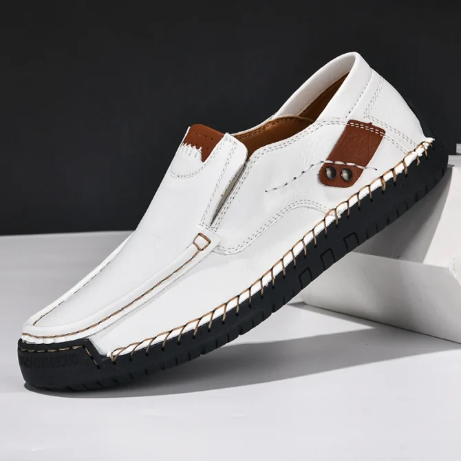 Men Shoes Casual Comfortable Slip On Loafers Men Spring Outdoor Flats Moccasins Walking Shoes Fall Dropshipping - Image 2