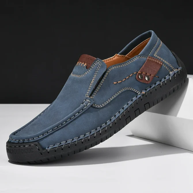 Men Shoes Casual Comfortable Slip On Loafers Men Spring Outdoor Flats Moccasins Walking Shoes Fall Dropshipping - Image 3