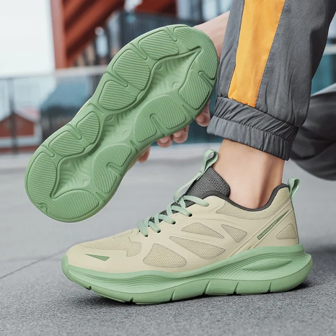 Running Shoes Lightweight Men Women Fashion Sneakers Original Trainer Breathable EVA Elastic Lace Up Sports Shoes - Image 4