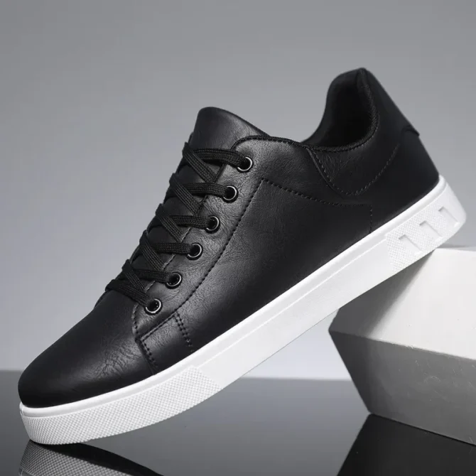 Casual Shoes Loafers British Leather Sneakers Flats Shoes Classic Men Leather Shoes Spring Summer